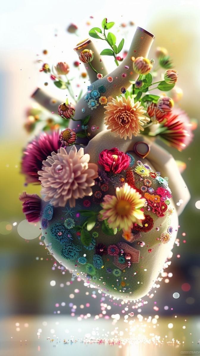 خاطرة: السعادة تسكن القلوب البيضاء