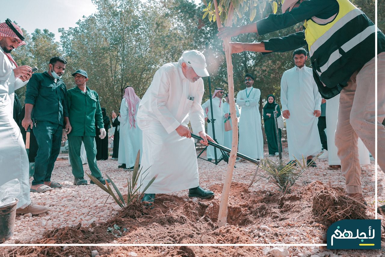 لأجلهم تستهدف زراعة مليونين شتلة من مبادرة وتطبيق الغطاء النباتي 