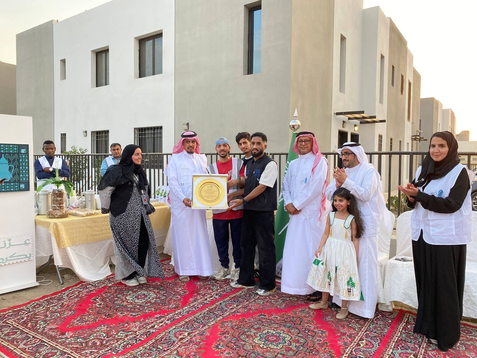 جمعية كرم الأهلية تغرس 95 شجرة احتفاءً باليوم الوطني السعودي 95