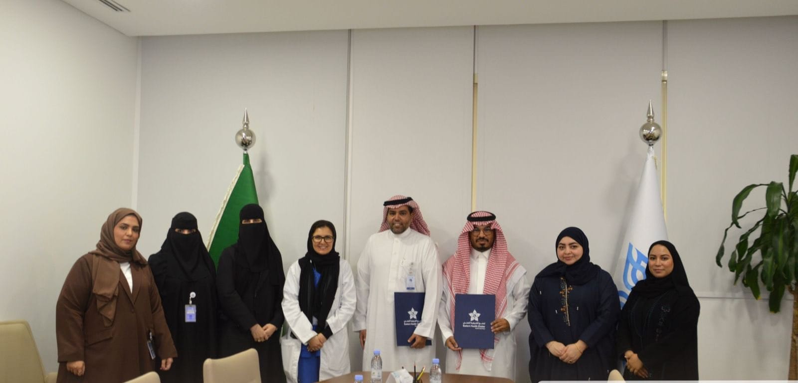 جمعية الصم وضعاف السمع توقع شراكة مجتمعية مع تجمع الشرقية الصحي . 