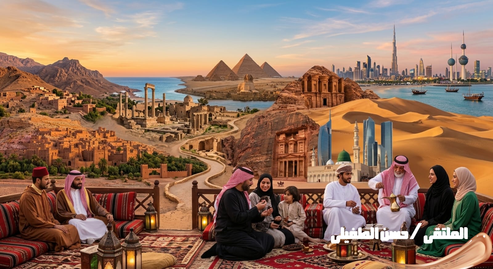 العالم العربي _ الفسيفساء الخالدة من الثقافة والتراث والروابط الإنسانية
