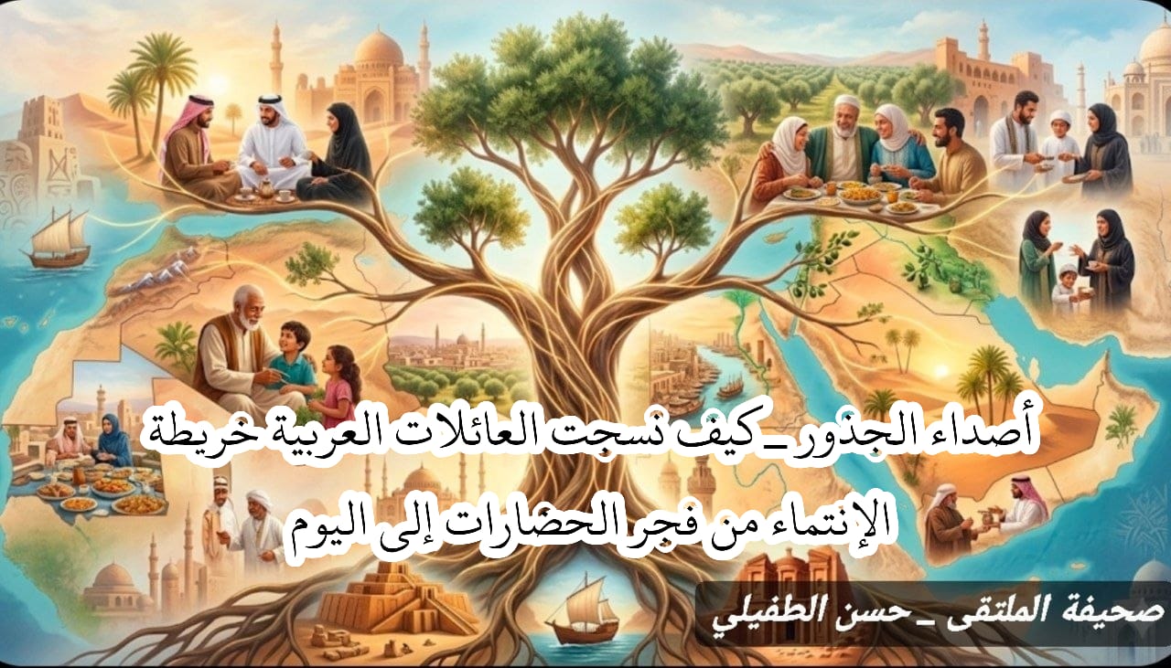 أصداء الجذور _كيف نسجت العائلات العربية خريطة الإنتماء من فجر الحضارات إلى اليوم